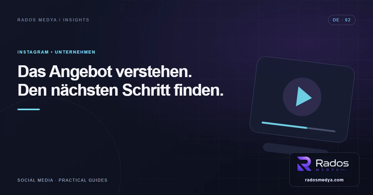 Instagram-Unternehmensprofil prüfen und verbessern