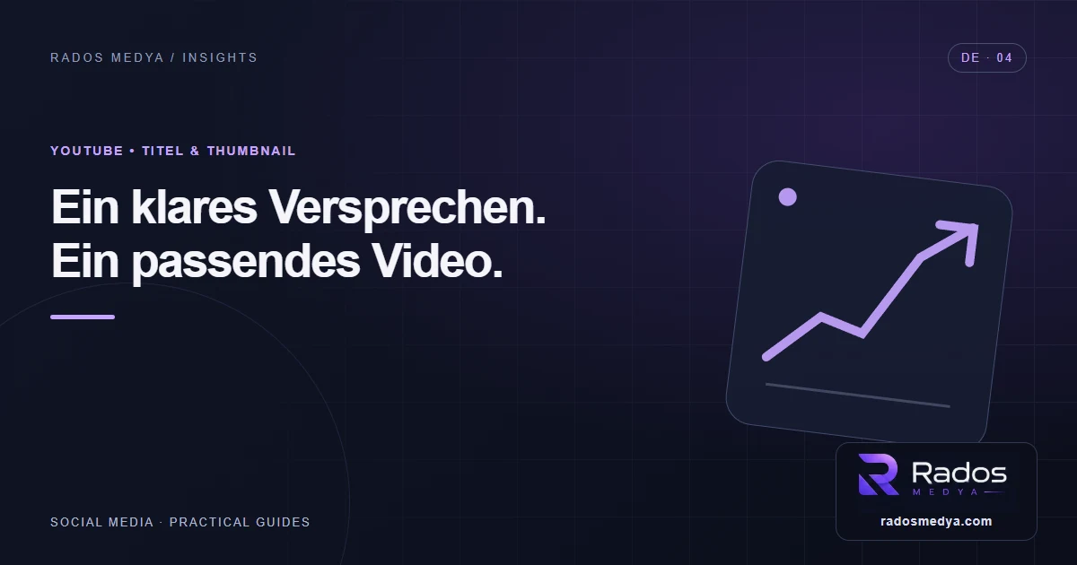 YouTube-Titel und Thumbnail sinnvoll prüfen